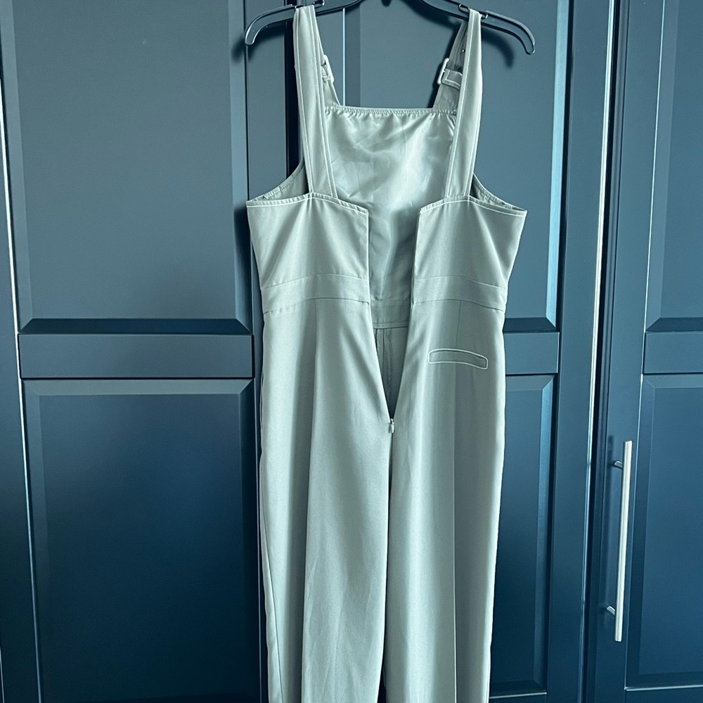 Green jumpsuit